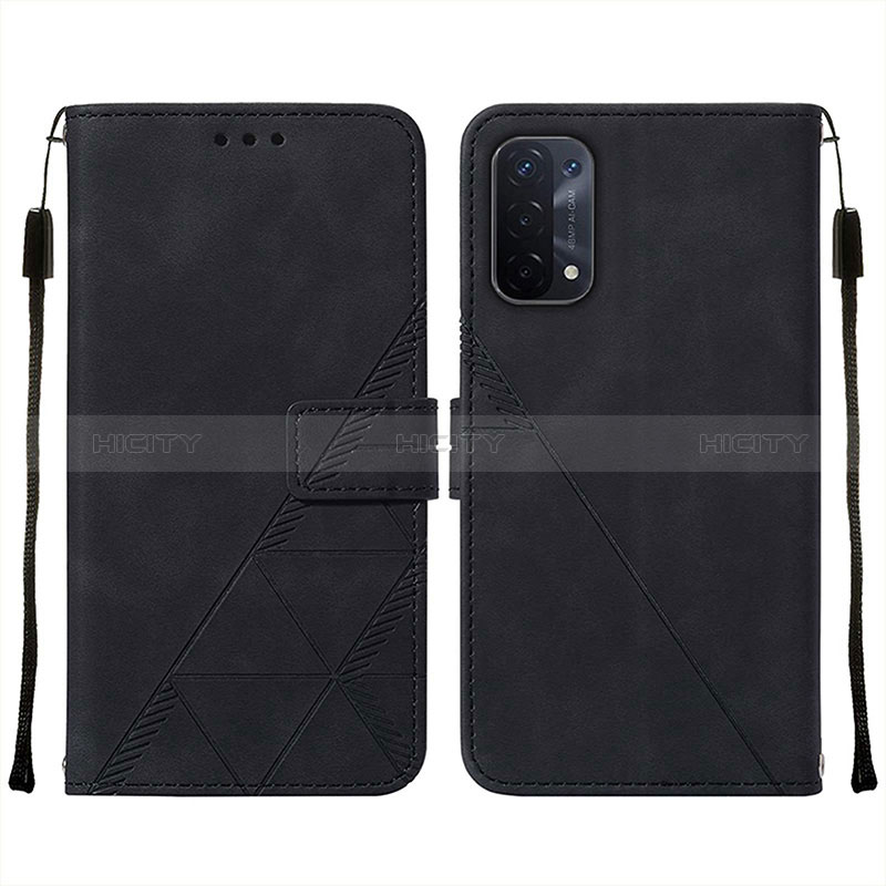 Funda de Cuero Cartera con Soporte Carcasa Y01B para Oppo A54 5G