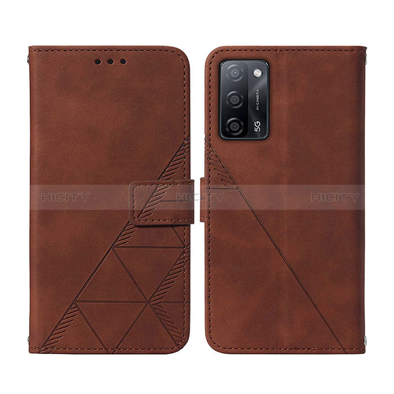 Funda de Cuero Cartera con Soporte Carcasa Y01B para Oppo A56 5G