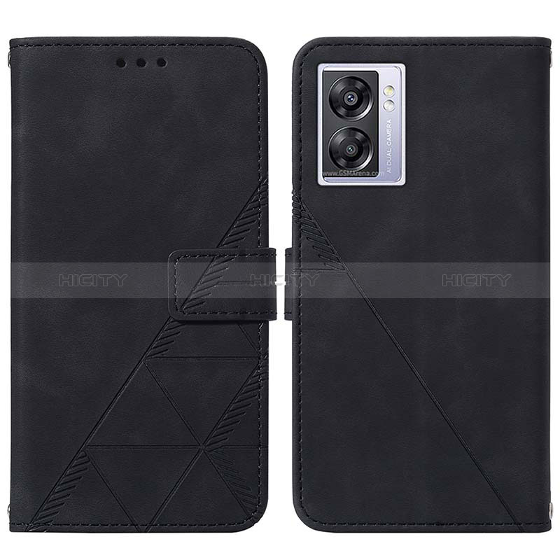 Funda de Cuero Cartera con Soporte Carcasa Y01B para Oppo A56S 5G