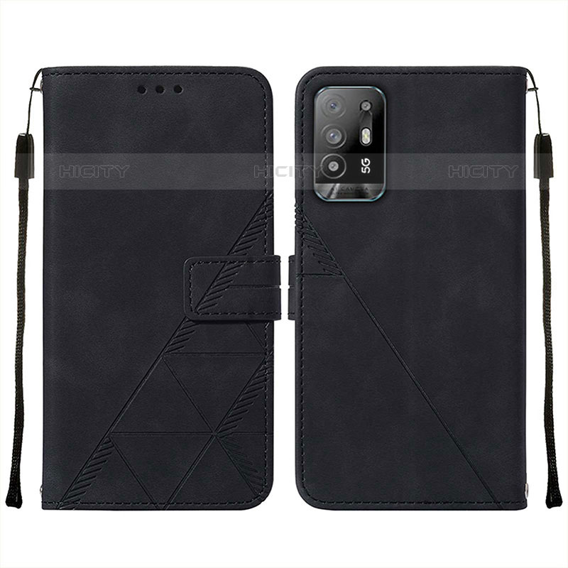 Funda de Cuero Cartera con Soporte Carcasa Y01B para Oppo A94 5G