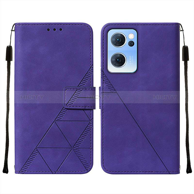 Funda de Cuero Cartera con Soporte Carcasa Y01B para Oppo Find X5 Lite 5G