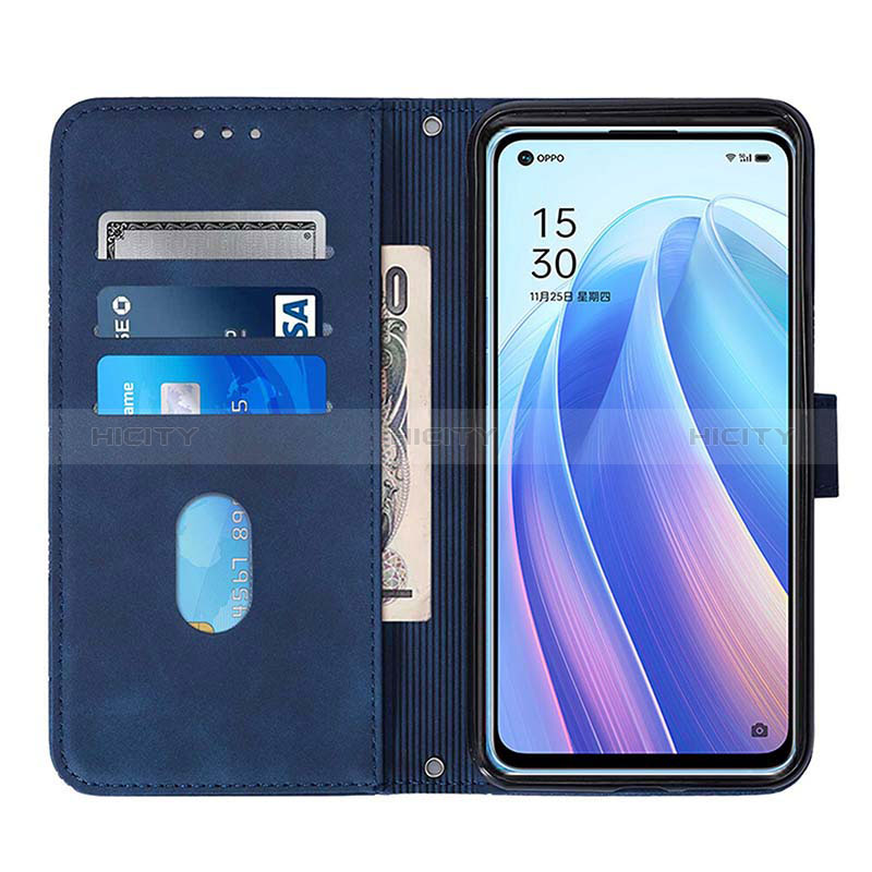 Funda de Cuero Cartera con Soporte Carcasa Y01B para Oppo Find X5 Lite 5G