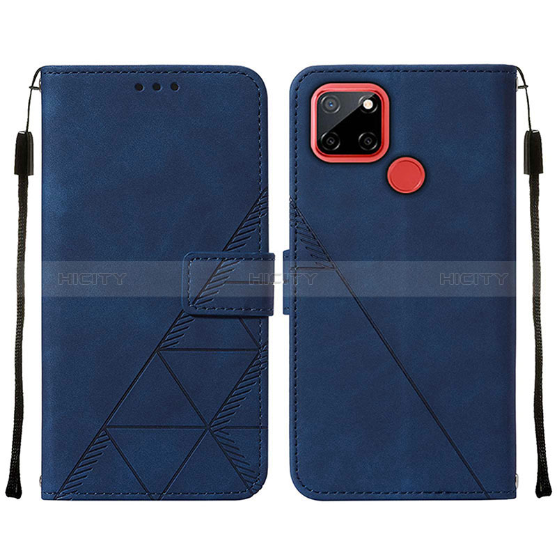 Funda de Cuero Cartera con Soporte Carcasa Y01B para Realme 7i RMX2193