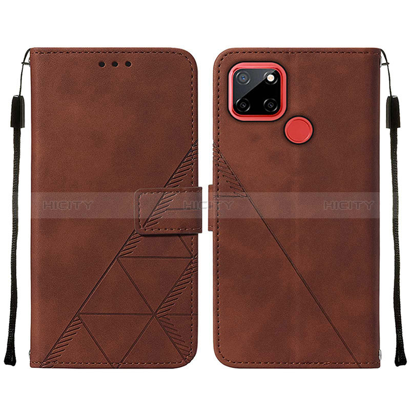 Funda de Cuero Cartera con Soporte Carcasa Y01B para Realme 7i RMX2193