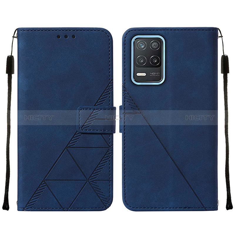 Funda de Cuero Cartera con Soporte Carcasa Y01B para Realme 8 5G