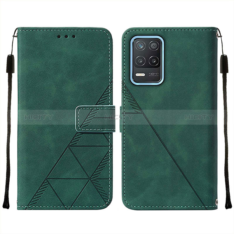 Funda de Cuero Cartera con Soporte Carcasa Y01B para Realme 8s 5G