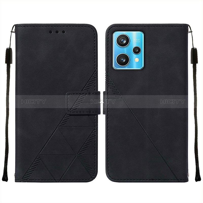 Funda de Cuero Cartera con Soporte Carcasa Y01B para Realme 9 4G