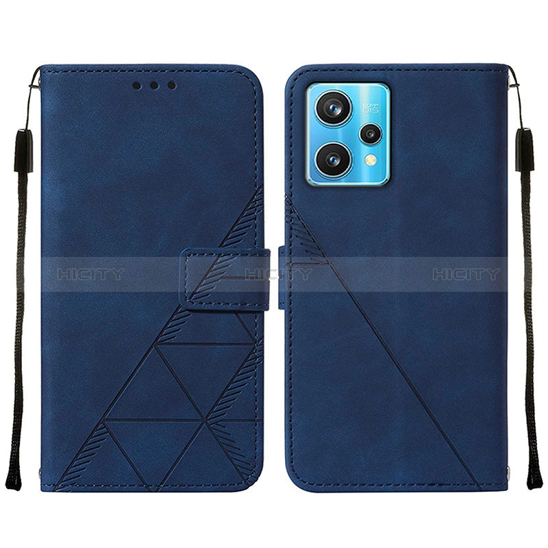 Funda de Cuero Cartera con Soporte Carcasa Y01B para Realme 9 4G