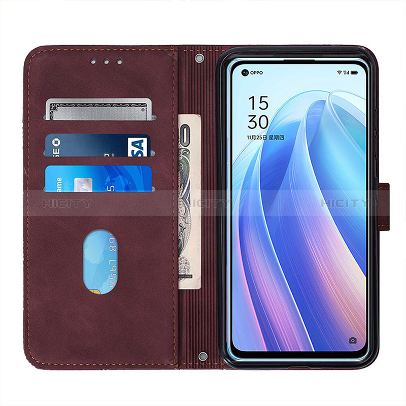 Funda de Cuero Cartera con Soporte Carcasa Y01B para Realme 9 4G