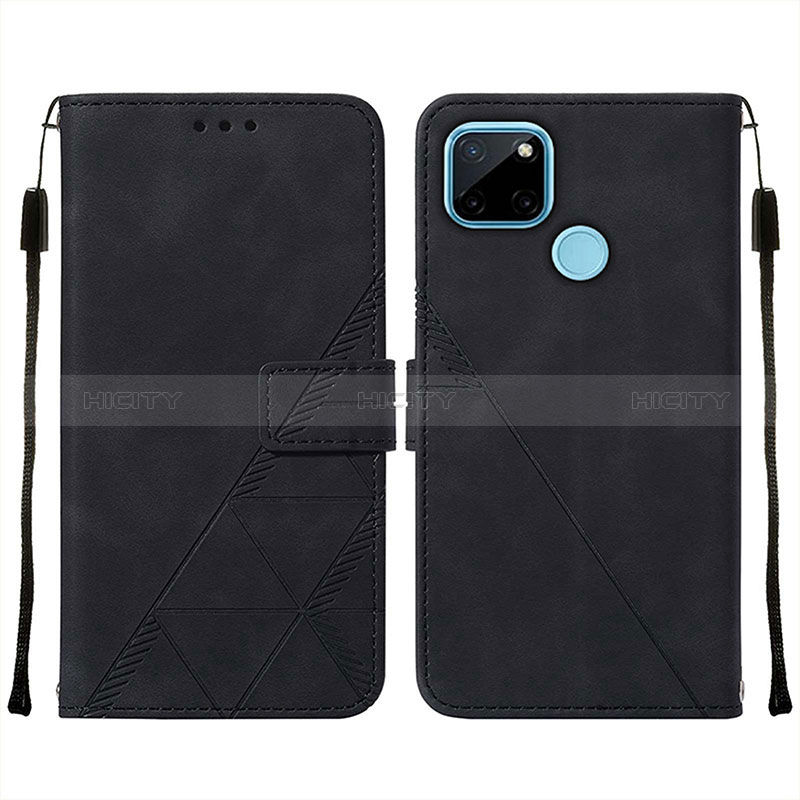 Funda de Cuero Cartera con Soporte Carcasa Y01B para Realme C21Y