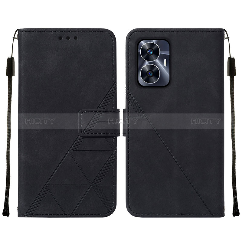 Funda de Cuero Cartera con Soporte Carcasa Y01B para Realme C55