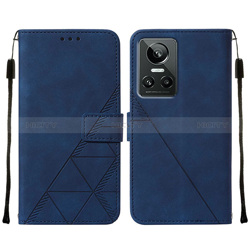 Funda de Cuero Cartera con Soporte Carcasa Y01B para Realme GT Neo3 5G