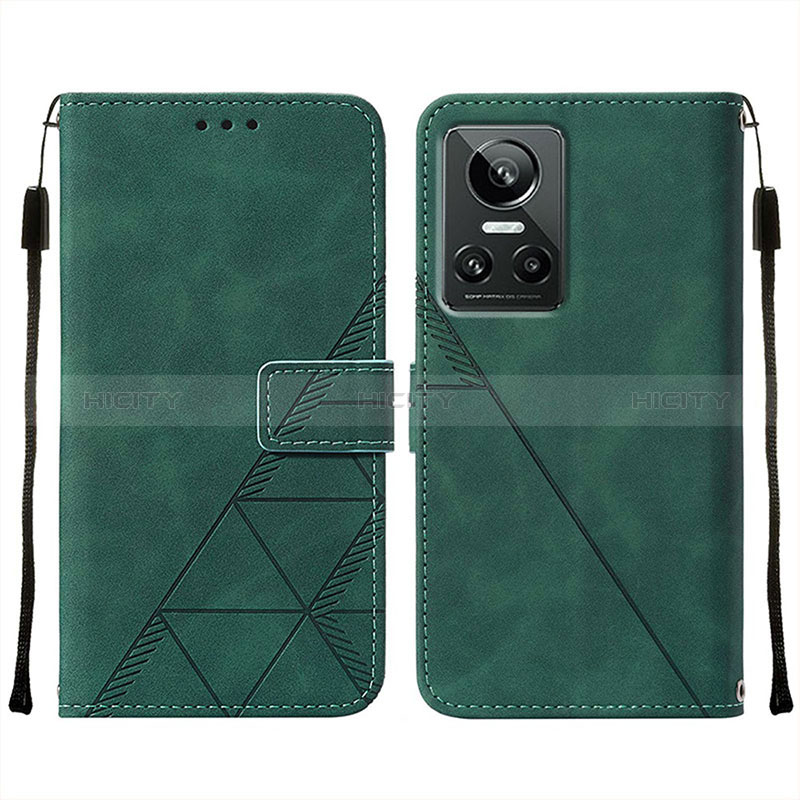 Funda de Cuero Cartera con Soporte Carcasa Y01B para Realme GT Neo3 5G