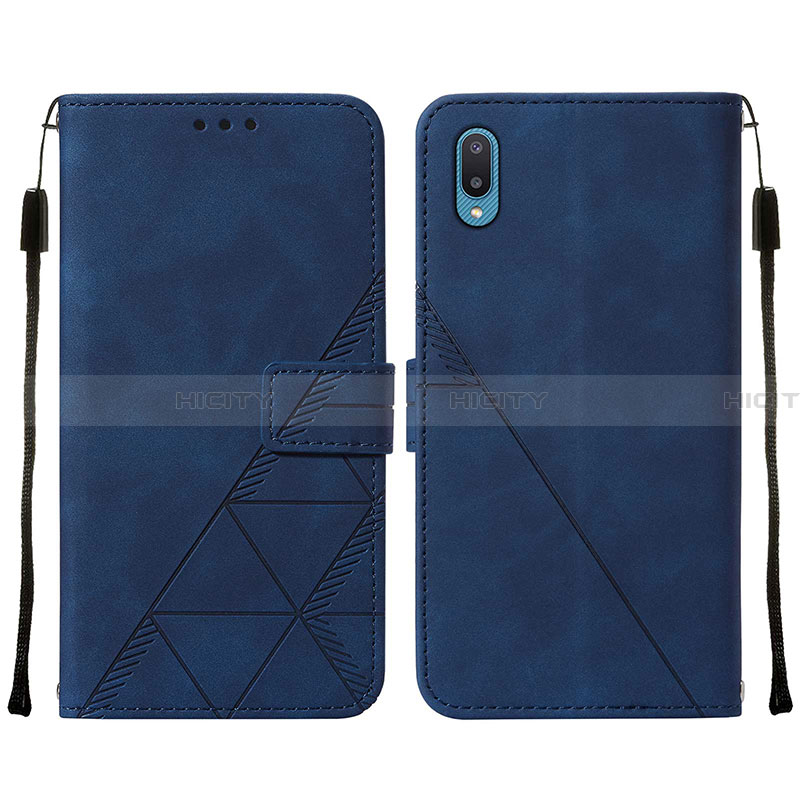 Funda de Cuero Cartera con Soporte Carcasa Y01B para Samsung Galaxy A02