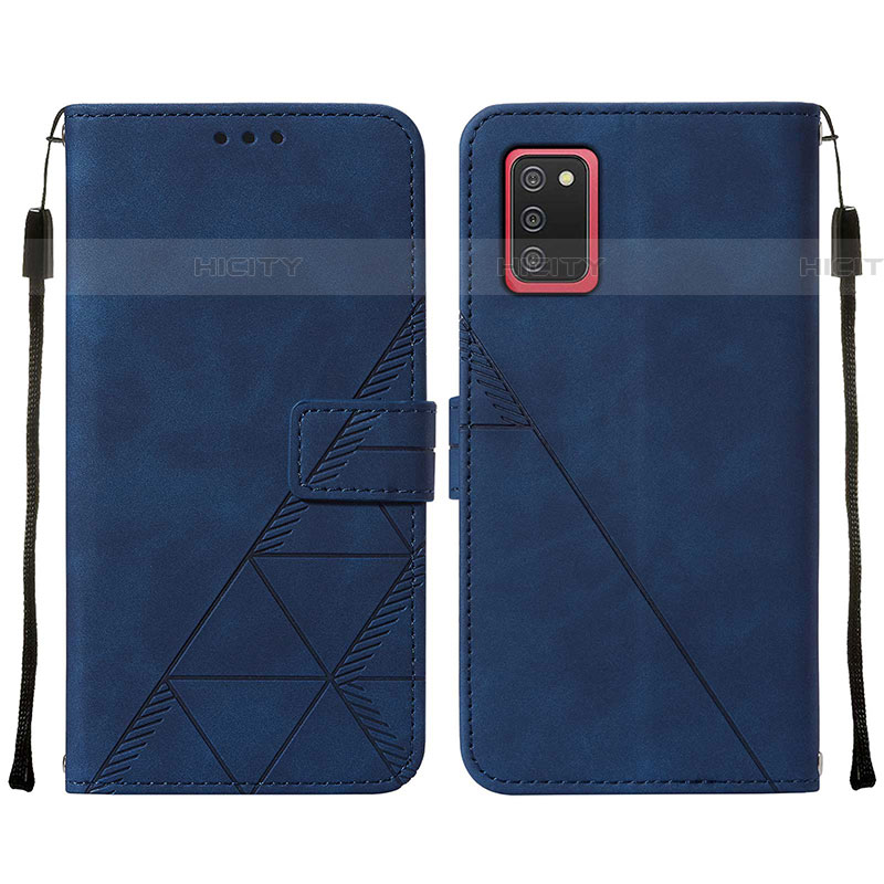 Funda de Cuero Cartera con Soporte Carcasa Y01B para Samsung Galaxy A03s