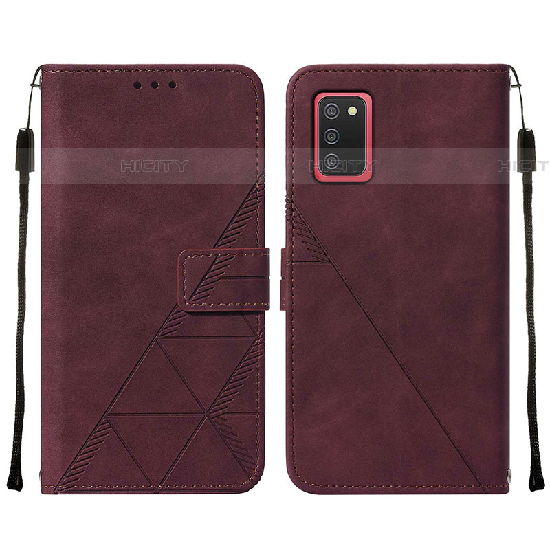 Funda de Cuero Cartera con Soporte Carcasa Y01B para Samsung Galaxy A03s