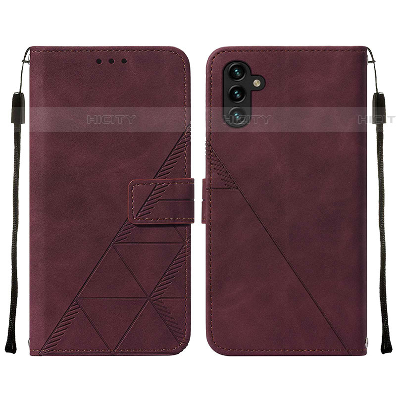 Funda de Cuero Cartera con Soporte Carcasa Y01B para Samsung Galaxy A04s