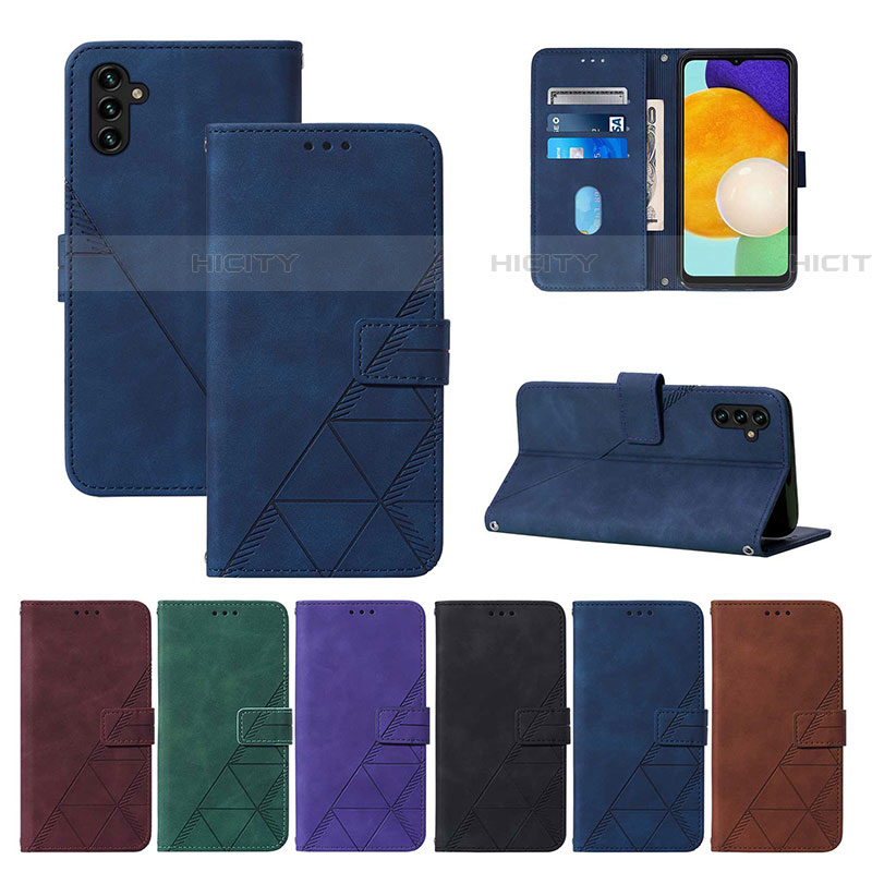 Funda de Cuero Cartera con Soporte Carcasa Y01B para Samsung Galaxy A04s