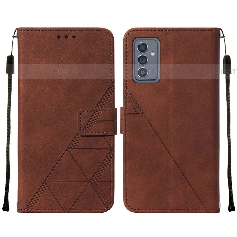 Funda de Cuero Cartera con Soporte Carcasa Y01B para Samsung Galaxy A05s Marron