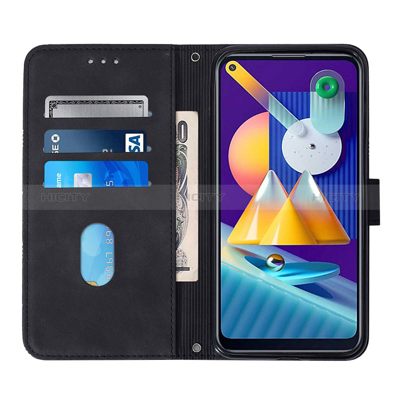 Funda de Cuero Cartera con Soporte Carcasa Y01B para Samsung Galaxy A11