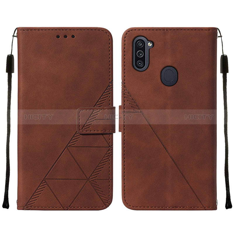 Funda de Cuero Cartera con Soporte Carcasa Y01B para Samsung Galaxy A11