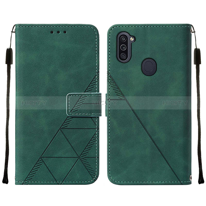 Funda de Cuero Cartera con Soporte Carcasa Y01B para Samsung Galaxy A11