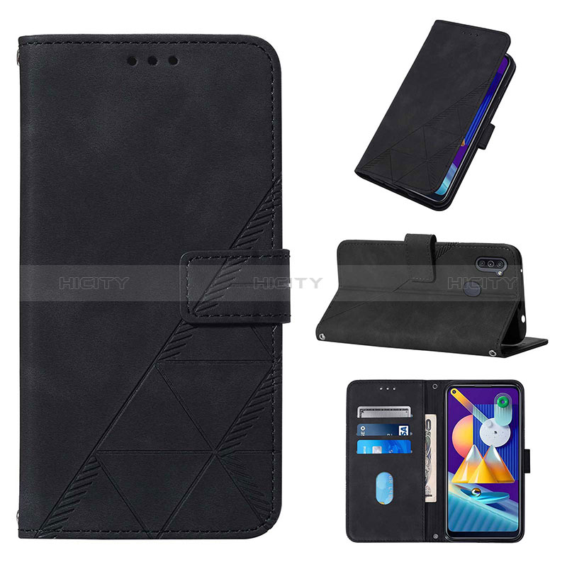 Funda de Cuero Cartera con Soporte Carcasa Y01B para Samsung Galaxy A11