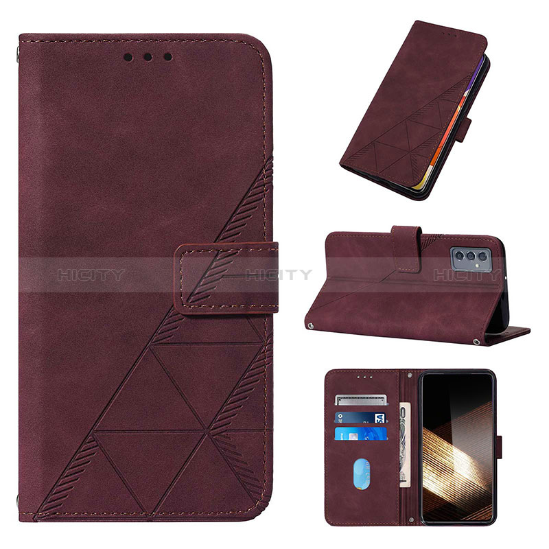 Funda de Cuero Cartera con Soporte Carcasa Y01B para Samsung Galaxy A15 5G