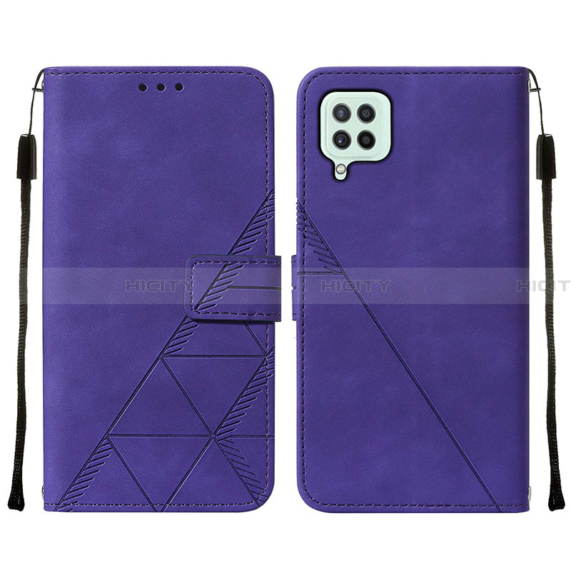 Funda de Cuero Cartera con Soporte Carcasa Y01B para Samsung Galaxy A22 4G