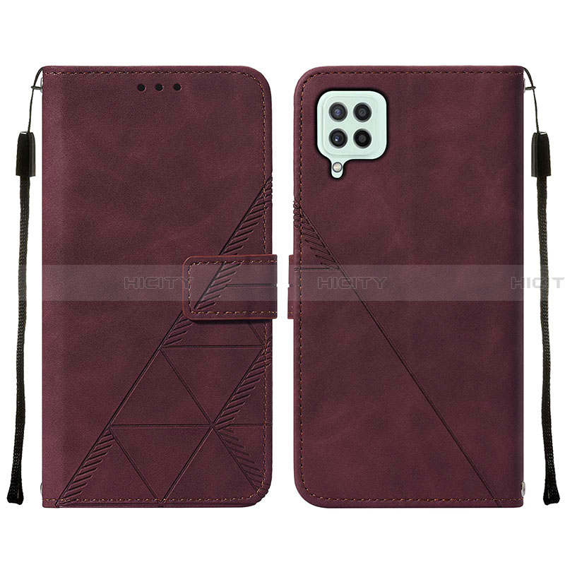 Funda de Cuero Cartera con Soporte Carcasa Y01B para Samsung Galaxy A22 4G