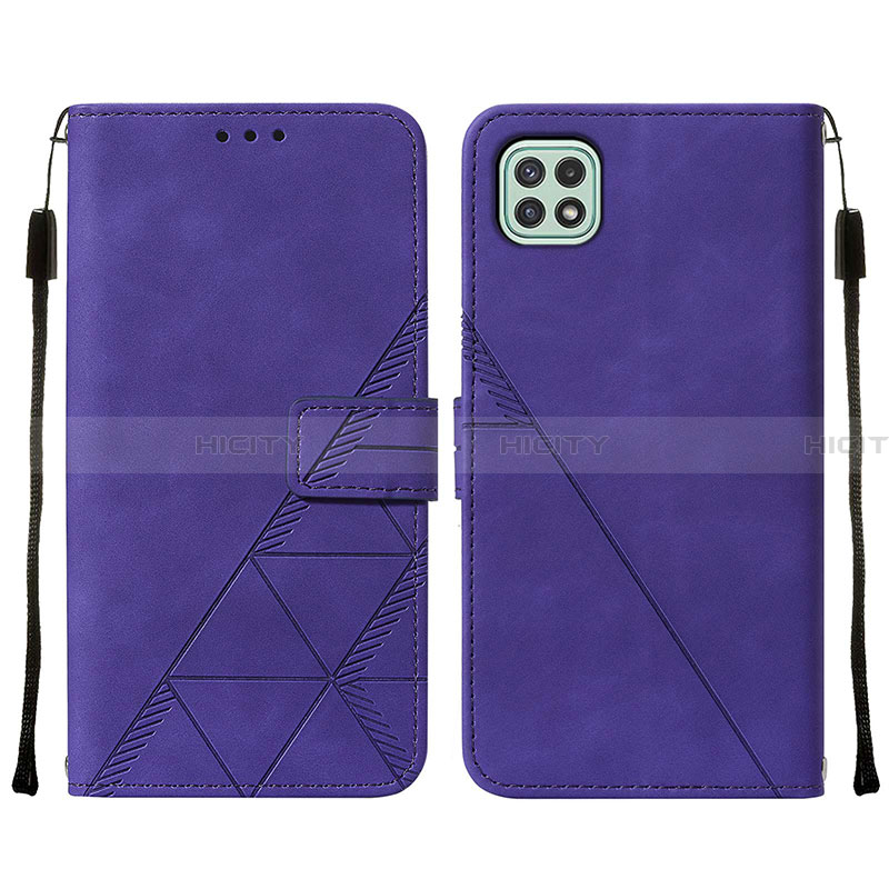 Funda de Cuero Cartera con Soporte Carcasa Y01B para Samsung Galaxy A22 5G