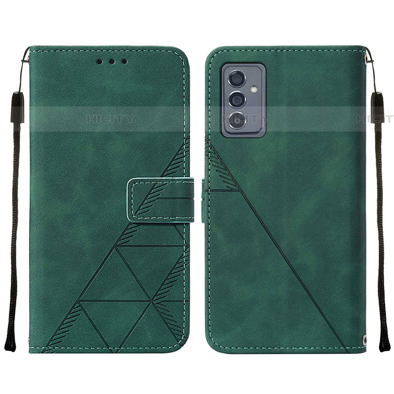 Funda de Cuero Cartera con Soporte Carcasa Y01B para Samsung Galaxy A24 4G Verde