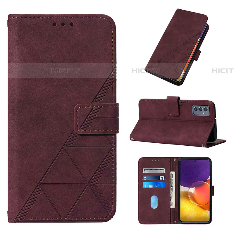 Funda de Cuero Cartera con Soporte Carcasa Y01B para Samsung Galaxy A25 5G