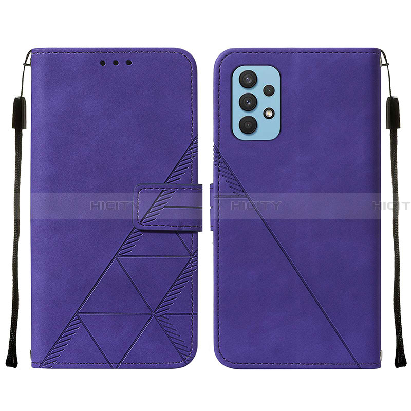 Funda de Cuero Cartera con Soporte Carcasa Y01B para Samsung Galaxy A32 4G