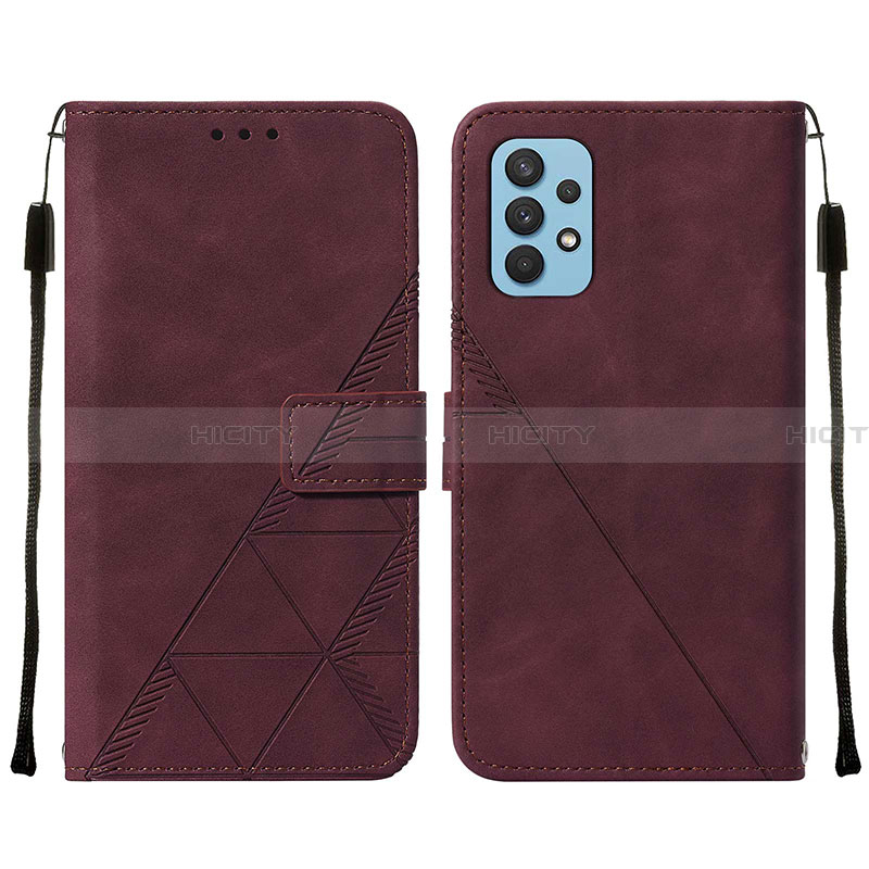 Funda de Cuero Cartera con Soporte Carcasa Y01B para Samsung Galaxy A32 4G