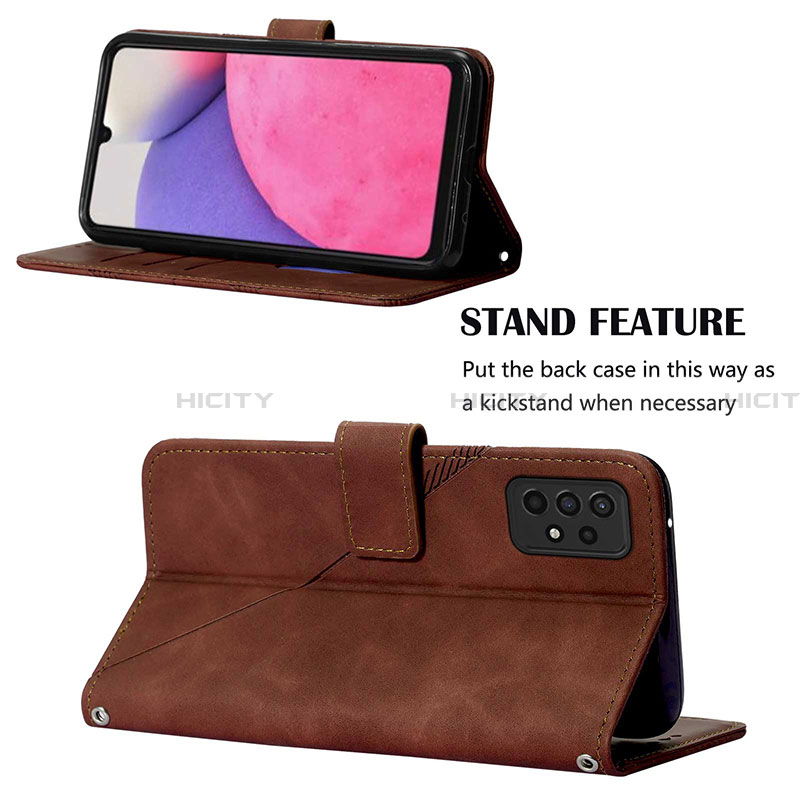 Funda de Cuero Cartera con Soporte Carcasa Y01B para Samsung Galaxy A33 5G