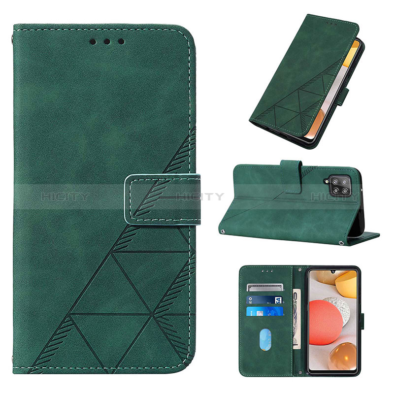 Funda de Cuero Cartera con Soporte Carcasa Y01B para Samsung Galaxy A42 5G