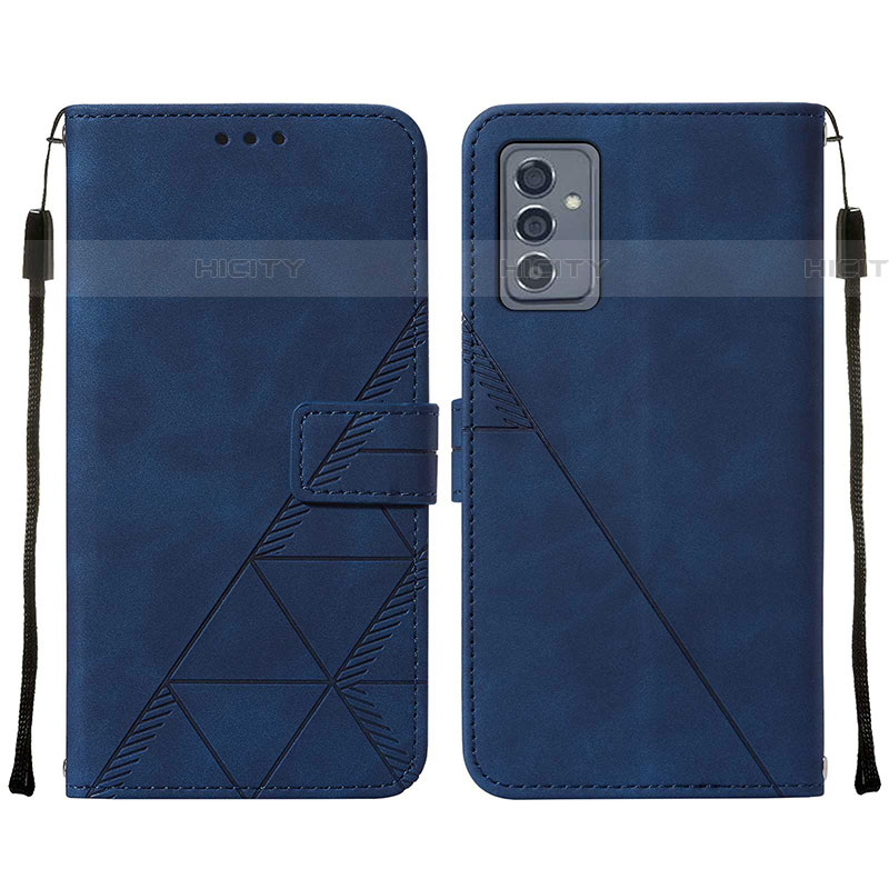 Funda de Cuero Cartera con Soporte Carcasa Y01B para Samsung Galaxy A54 5G Azul