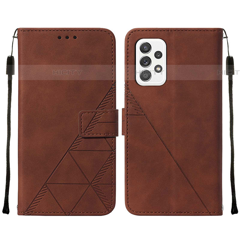 Funda de Cuero Cartera con Soporte Carcasa Y01B para Samsung Galaxy A72 5G