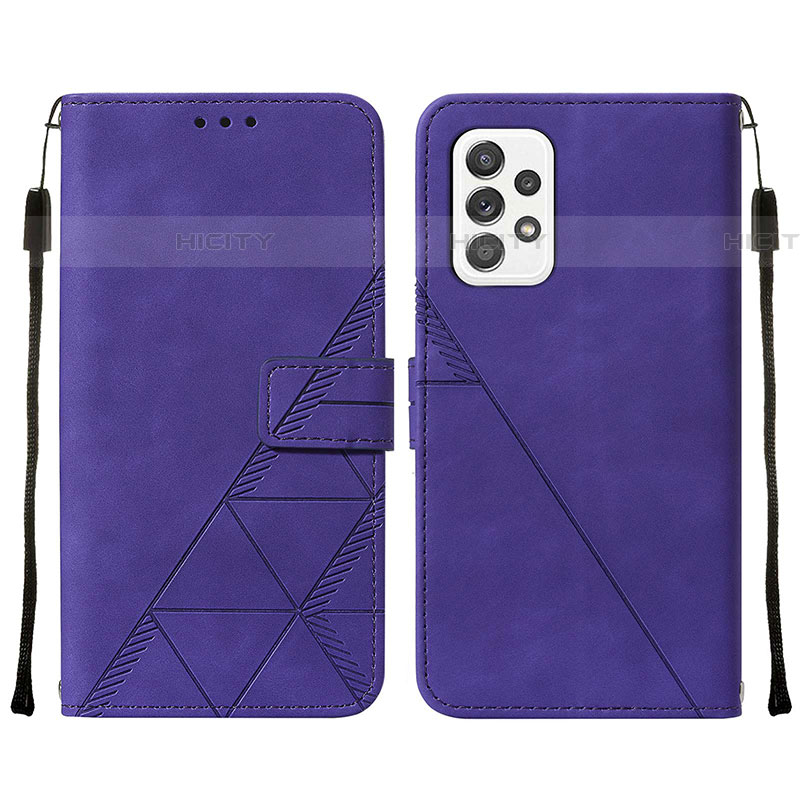 Funda de Cuero Cartera con Soporte Carcasa Y01B para Samsung Galaxy A72 5G