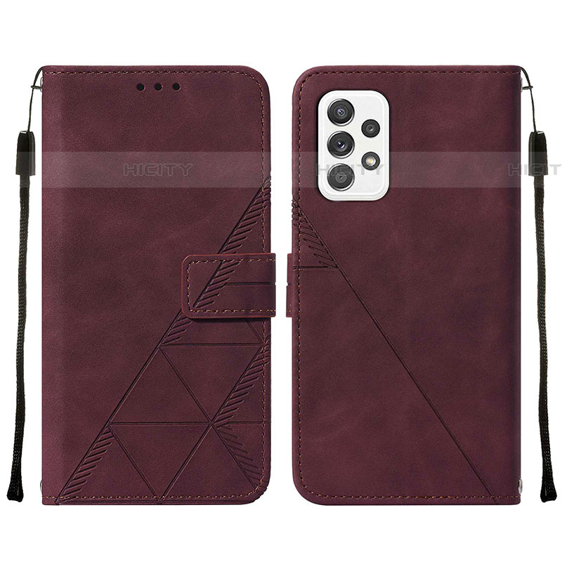 Funda de Cuero Cartera con Soporte Carcasa Y01B para Samsung Galaxy A72 5G