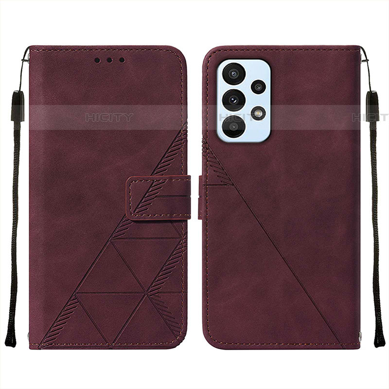 Funda de Cuero Cartera con Soporte Carcasa Y01B para Samsung Galaxy A73 5G