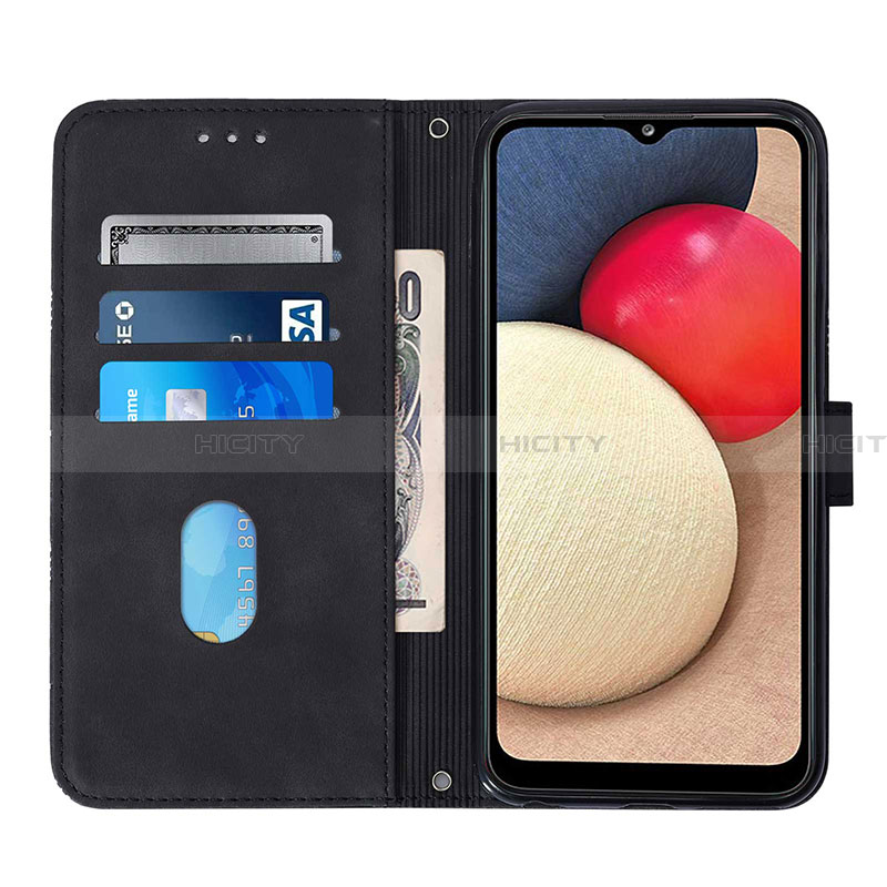 Funda de Cuero Cartera con Soporte Carcasa Y01B para Samsung Galaxy F02S SM-E025F