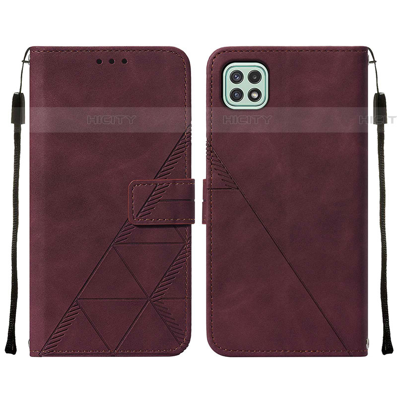 Funda de Cuero Cartera con Soporte Carcasa Y01B para Samsung Galaxy F42 5G