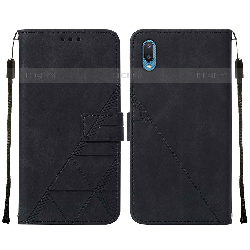 Funda de Cuero Cartera con Soporte Carcasa Y01B para Samsung Galaxy M02