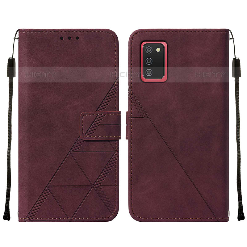 Funda de Cuero Cartera con Soporte Carcasa Y01B para Samsung Galaxy M02s