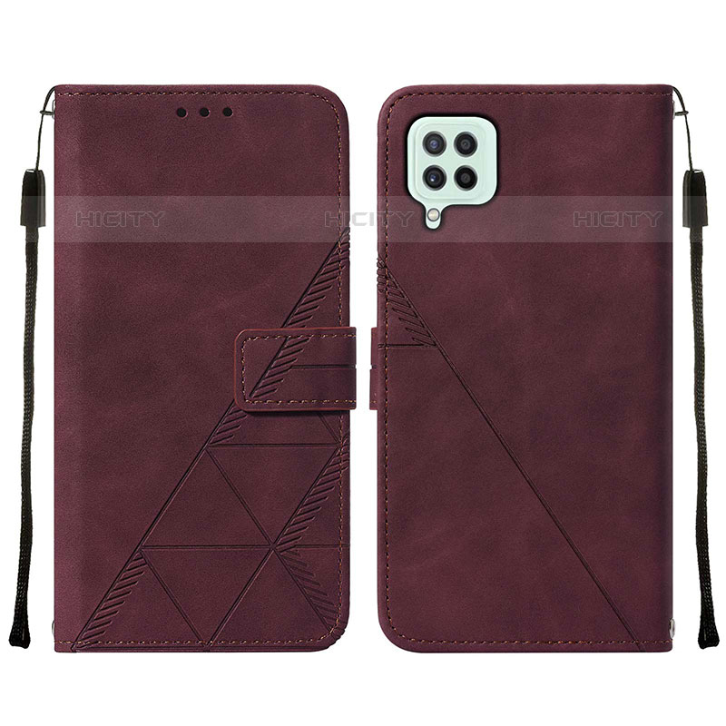 Funda de Cuero Cartera con Soporte Carcasa Y01B para Samsung Galaxy M22 4G