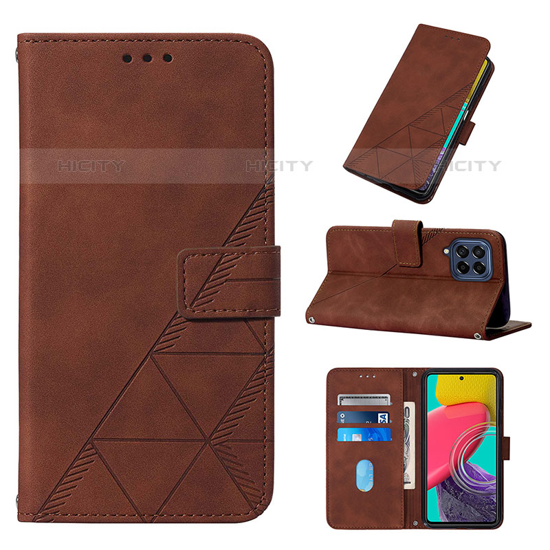 Funda de Cuero Cartera con Soporte Carcasa Y01B para Samsung Galaxy M33 5G