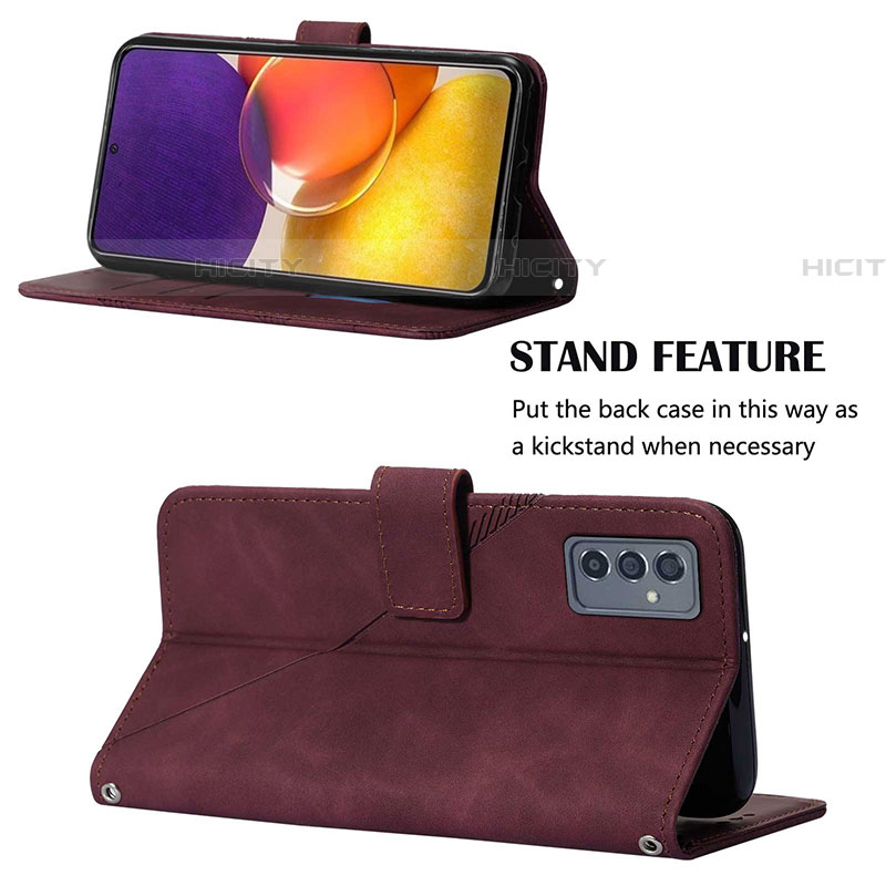 Funda de Cuero Cartera con Soporte Carcasa Y01B para Samsung Galaxy M54 5G