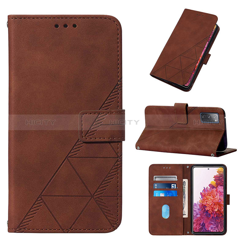 Funda de Cuero Cartera con Soporte Carcasa Y01B para Samsung Galaxy S20 FE (2022) 5G